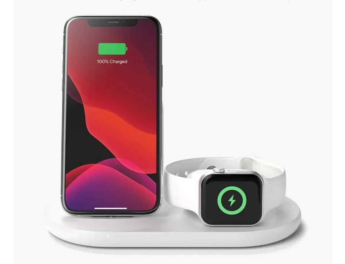 Belkin 벨킨 3in1 무선고속충전기 아이폰 애플워치 에어팟